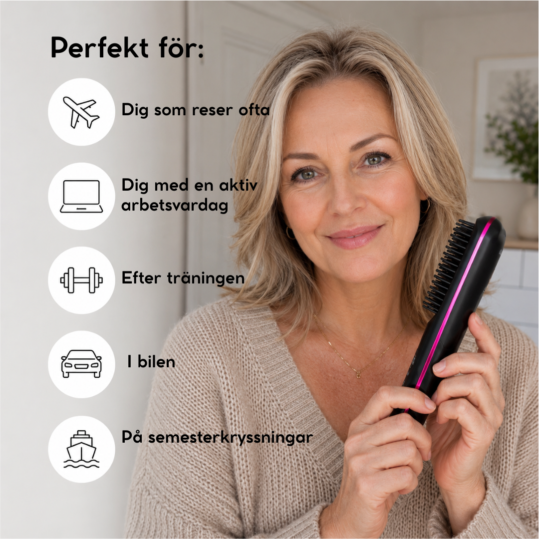 FALENA Mobile – Bärbar Borstplattång 2-i-1